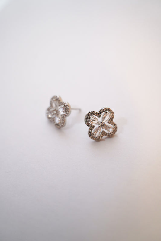 Rose earrings