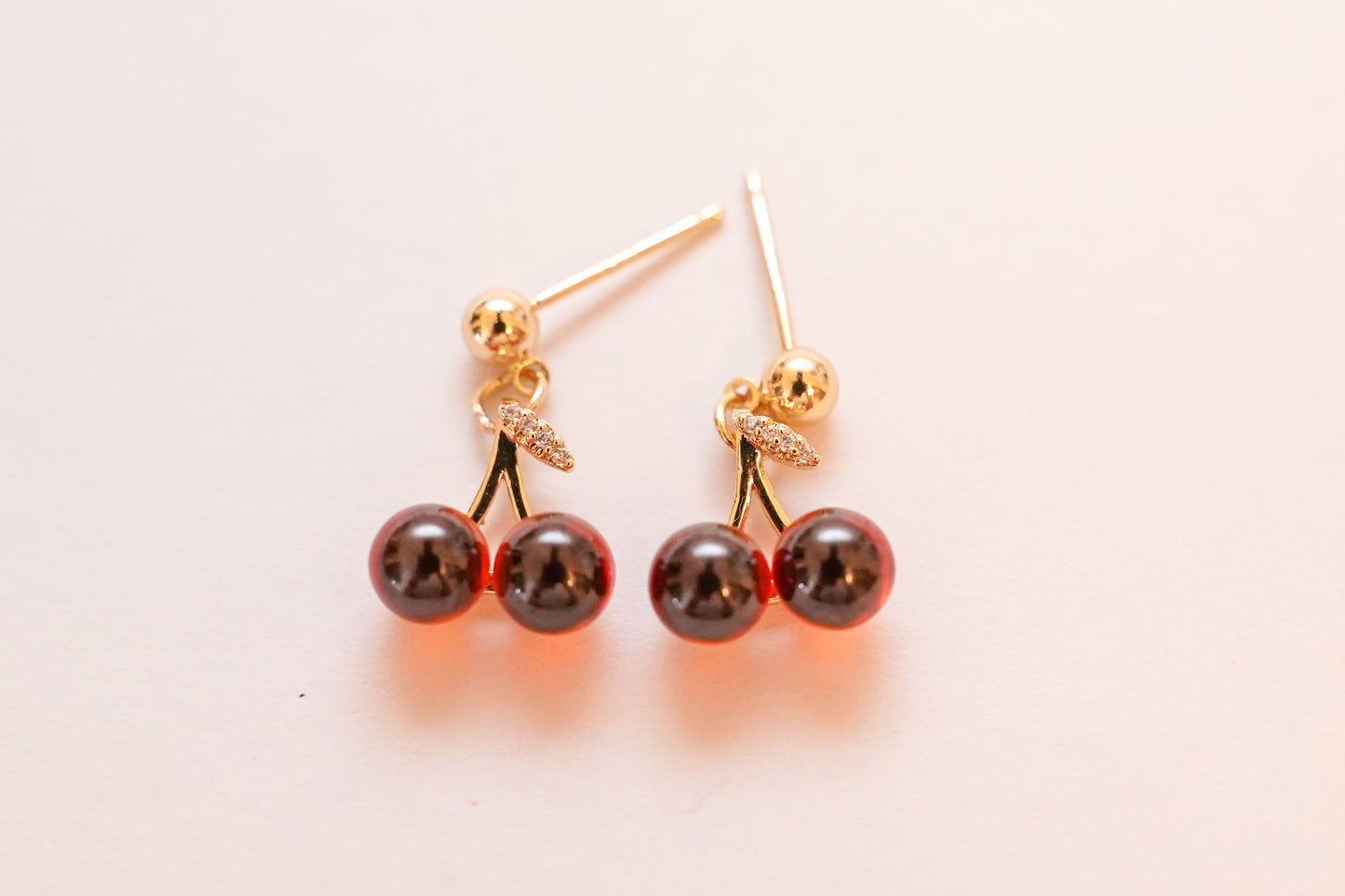 Cherry earrings